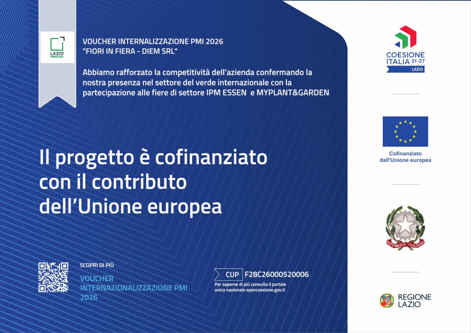 Voucher Internazionalizzazione PMI Regione Lazioe